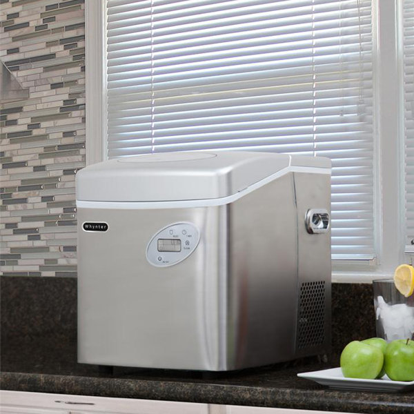 Whynter 49 lb Stainless Steel Countertop Ice Maker & Reviews Wayfair